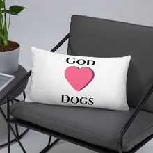 Load image into Gallery viewer, God Loves Dogs-Pillow