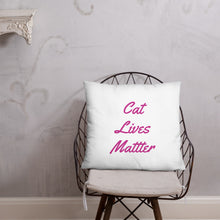 Load image into Gallery viewer, Cat Lives Matter- Pillow