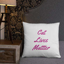 Load image into Gallery viewer, Cat Lives Matter- Pillow