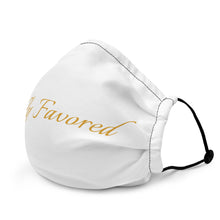 Load image into Gallery viewer, Highly Favored Script-Premium face mask