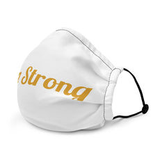 Load image into Gallery viewer, Born Strong Script-Premium face mask