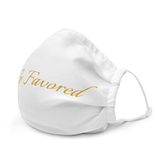 Load image into Gallery viewer, Highly Favored Script-Premium face mask