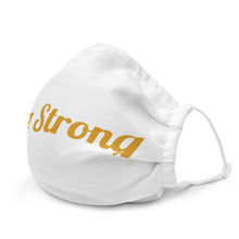 Load image into Gallery viewer, Born Strong Script-Premium face mask