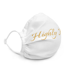 Load image into Gallery viewer, Highly Favored Script-Premium face mask
