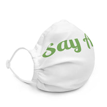 Load image into Gallery viewer, Say Amen Script-Premium face mask