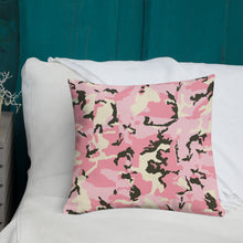 Load image into Gallery viewer, Pink Camo-Premium Pillow