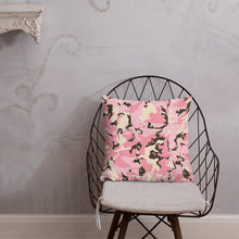 Load image into Gallery viewer, Pink Camo-Premium Pillow
