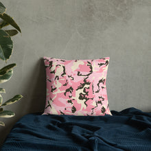 Load image into Gallery viewer, Pink Camo-Premium Pillow