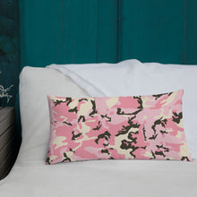 Load image into Gallery viewer, Pink Camo-Premium Pillow