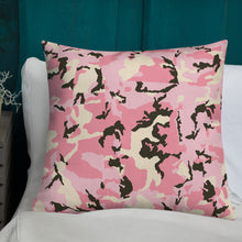 Load image into Gallery viewer, Pink Camo-Premium Pillow