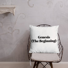 Load image into Gallery viewer, Genesis (The Beginning) -Premium Pillow