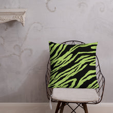 Load image into Gallery viewer, Green Tiger-Premium Pillow