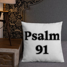 Load image into Gallery viewer, Psalm 91-Premium Pillow
