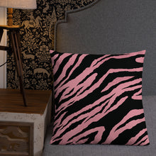 Load image into Gallery viewer, Pink Tiger-Premium Pillow