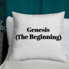 Load image into Gallery viewer, Genesis (The Beginning) -Premium Pillow