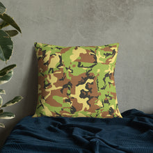 Load image into Gallery viewer, Green Camo-Premium Pillow