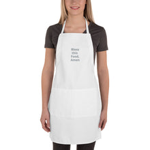 Load image into Gallery viewer, Bless this Food, Amen-Embroidered Apron