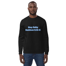 Load image into Gallery viewer, Stay Salty-Matthew 5:13-16 Unisex eco sweatshirt