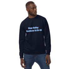 Load image into Gallery viewer, Stay Salty-Matthew 5:13-16 Unisex eco sweatshirt