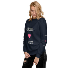 Load image into Gallery viewer, God Loves Cats-Unisex Fleece Pullover