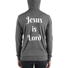 Load image into Gallery viewer, Jesus is Lord-Unisex zip hoodie