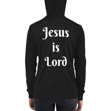 Load image into Gallery viewer, Jesus is Lord-Unisex zip hoodie