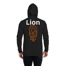 Load image into Gallery viewer, Proverbs 28:1 “The Righteous Are As Bold As A Lion” Unisex ZIP Up Hoodie