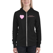 Load image into Gallery viewer, True Love- 1 Corinthians 13-Unisex zip hoodie