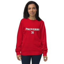 Load image into Gallery viewer, Proverbs 31-Unisex organic sweatshirt