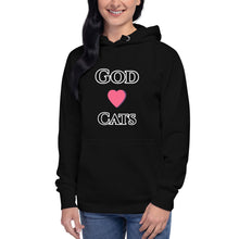 Load image into Gallery viewer, God Loves Cats-Unisex Hoodie