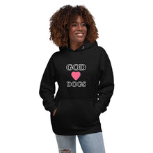 Load image into Gallery viewer, God Loves Dogs-Unisex Hoodie