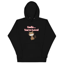 Load image into Gallery viewer, Smile...You're Loved Unisex Hoodie
