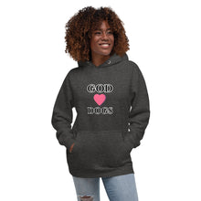 Load image into Gallery viewer, God Loves Dogs-Unisex Hoodie