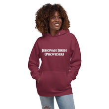 Load image into Gallery viewer, Jehovah Jireh (Provider)-Unisex Hoodie