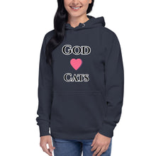 Load image into Gallery viewer, God Loves Cats-Unisex Hoodie