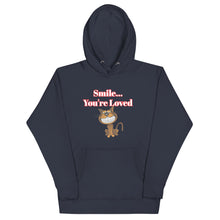 Load image into Gallery viewer, Smile...You're Loved Unisex Hoodie