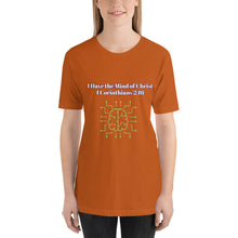 Load image into Gallery viewer, I Have the Mind of Christ (1 Corinthians 2:16)-Short-Sleeve Unisex T-Shirt