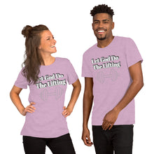 Load image into Gallery viewer, Let God Do The Lifting-Short-Sleeve Unisex T-Shirt