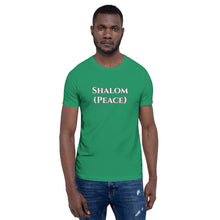Load image into Gallery viewer, Shalom (Peace) -Short-Sleeve Unisex T-Shirt