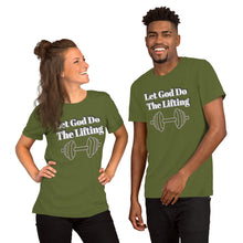 Load image into Gallery viewer, Let God Do The Lifting-Short-Sleeve Unisex T-Shirt
