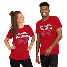 Load image into Gallery viewer, Let God Do The Lifting-Short-Sleeve Unisex T-Shirt