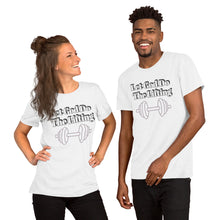 Load image into Gallery viewer, Let God Do The Lifting-Short-Sleeve Unisex T-Shirt