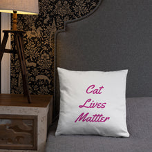 Load image into Gallery viewer, Cat Lives Matter- Pillow
