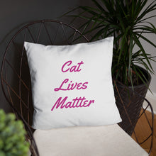 Load image into Gallery viewer, Cat Lives Matter- Pillow
