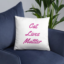 Load image into Gallery viewer, Cat Lives Matter- Pillow
