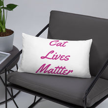 Load image into Gallery viewer, Cat Lives Matter- Pillow
