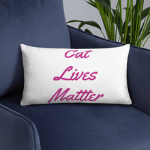 Load image into Gallery viewer, Cat Lives Matter- Pillow
