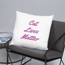 Load image into Gallery viewer, Cat Lives Matter- Pillow
