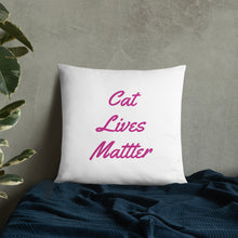 Load image into Gallery viewer, Cat Lives Matter- Pillow
