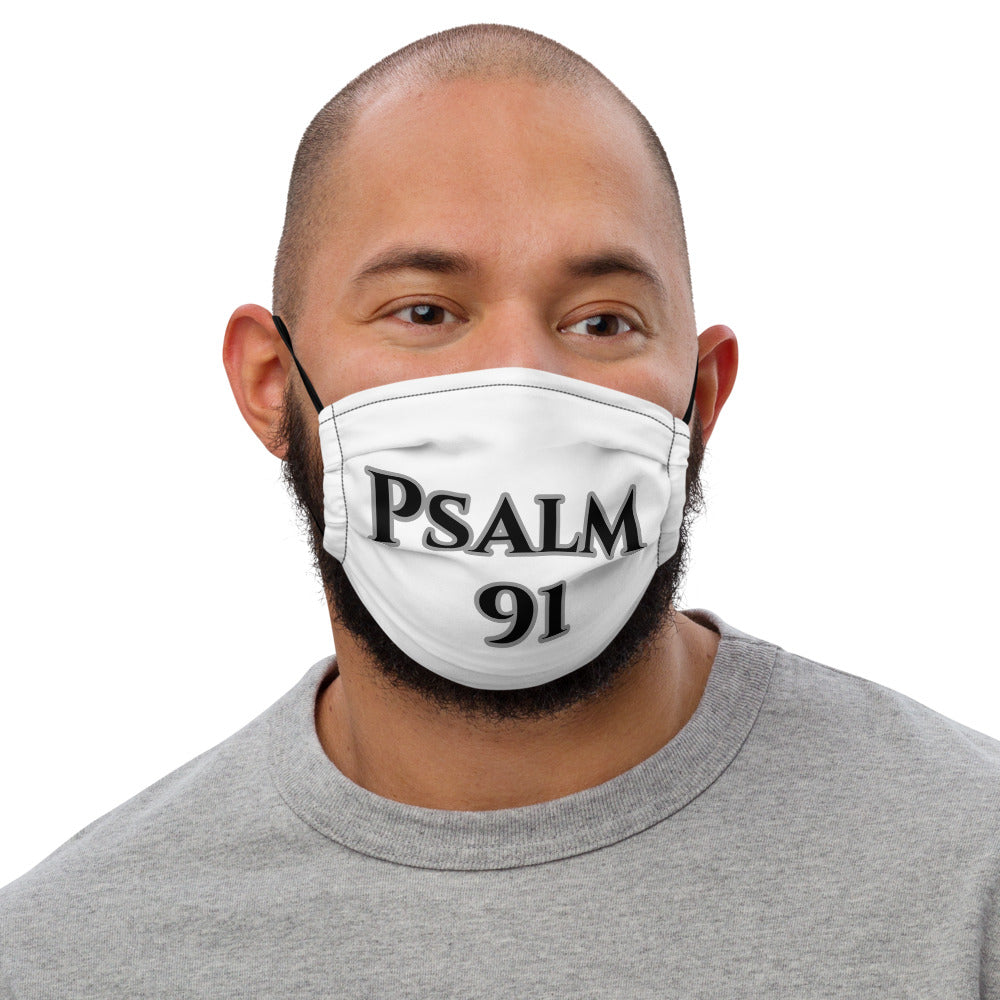 Psalm 91-Premium face mask